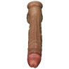 RealCockz Gode Realink 26 x 5.3cm Marron
